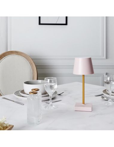 Lampe LED de Table Tactile / Couleur : Rose
