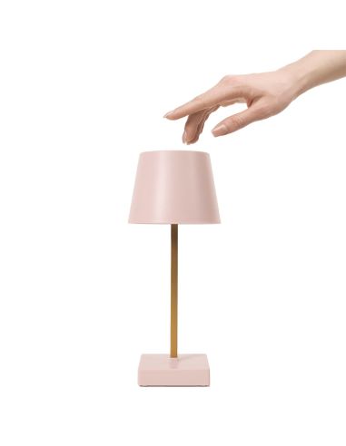 Lampe LED de Table Tactile / Couleur : Rose