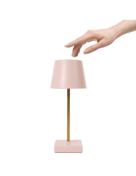 Lampe LED de Table Tactile / Couleur : Rose