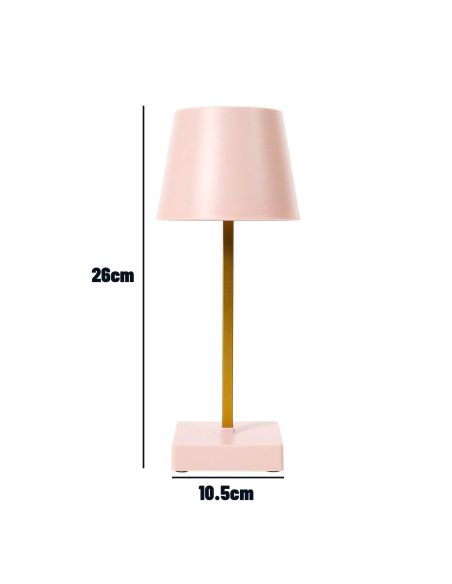 Lampe LED de Table Tactile / Couleur : Rose