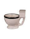 Mug en Forme de Toilette "Shit" - Dimensions : 17,5 x 12 x 14 cm