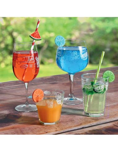 Accessoire de Cuisine / Kit pour Cocktail avec 5 Accessoires et 50 Recettes / Matière : Métal et Acier Inoxydable