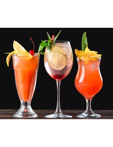 Accessoire de Cuisine / Kit à Cocktail Noir avec 4 Accessoires / Matière : Métal et Acier Inoxydable