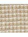 Plaid Nid D'Abeille Beige et Taupe / Dimensions : 125x150cm