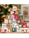 Calendrier de l'avent en 24 boîtes à monter et à remplir soi mÊme