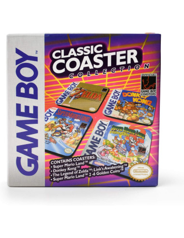 4 Dessous de Verre GameBoy en Liège / Dimensions : 10 x 10 cm