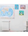 Toile Phosphorescente Mouton / Dimensions : L.28 x H.28 x l.2 cm