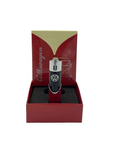 Briquet Clipper Rechargeable en Métal "Volkswagen VW T1 Samba" / Hauteur : 8 cm