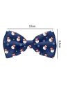 Noeud Papillon Motif Noël - 6 modèles Différents