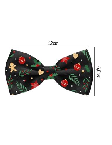 Noeud Papillon Motif Noël - 6 modèles Différents