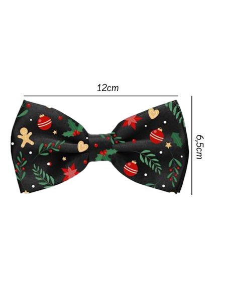 Noeud Papillon Motif Noël - 6 modèles Différents