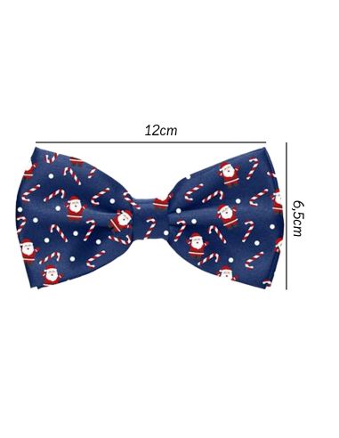 Noeud Papillon Motif Noël - 6 modèles Différents
