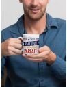 Mug "Mon Papounet Presque Parfait" - Dimensions : 11,5 x 8 x 9,7 cm
