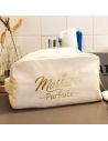 Trousse de Toilette "Marraine Parfaite" - Dimensions : 22 x 10 x 12 cm