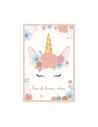 Toile Décorative Murale Licorne / Dimensions : 30 x 20 x 2 cm