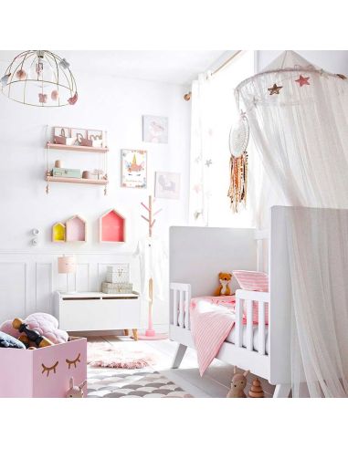 Toile Décorative Murale Licorne / Dimensions : 30 x 20 x 2 cm