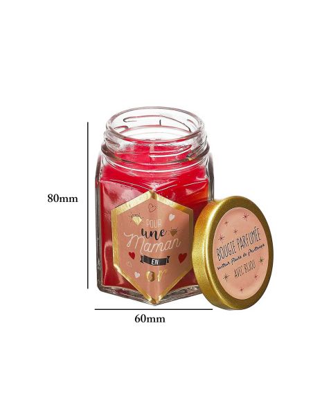 Bougie Bijou Parfumée / Contient un Bracelet Surprise / Existe en 4 Senteurs