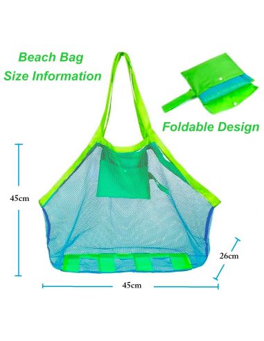 Sac de Plage Anti Sable - Dimensions : 45 x 26 cm