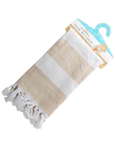 Accessoires de Plage / Fouta / Dimensions : 160 x 60 cm