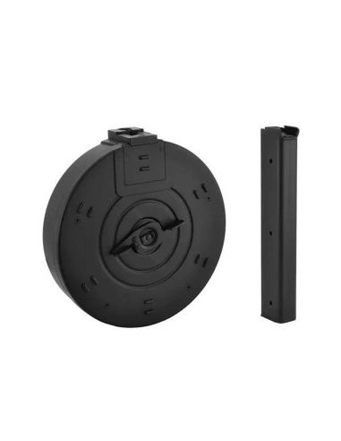 Réplique airsoft D98 Thompson M1A1 Noir et Bois