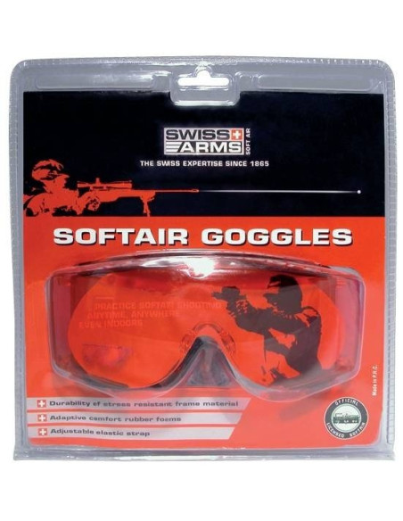 Lunettes de protection Transparentes Swiss Arms Airsoft 603926 ANSI Z87.1