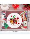 4 Sets de table "Mon Monde de Noël" - Dimensions : 43,5 x 28,5 cm