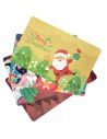 4 Sets de table "Mon Monde de Noël" - Dimensions : 43,5 x 28,5 cm