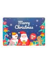 4 Sets de table "Mon Monde de Noël" - Dimensions : 43,5 x 28,5 cm