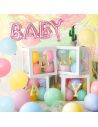 Stickers Baby Shower "BABY" Doré