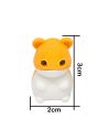 Lot de 4 Gommes Puzzle en Forme d'Animaux