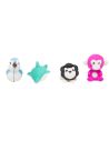 Lot de 4 Gommes Puzzle en Forme d'Animaux