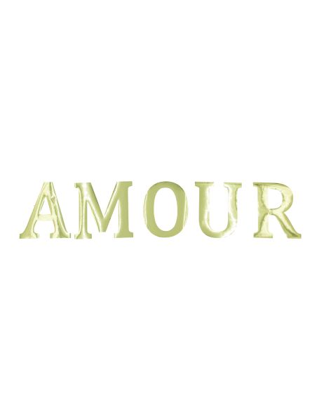 Stickers "AMOUR" Doré