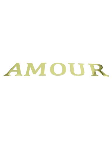 Stickers "AMOUR" Doré