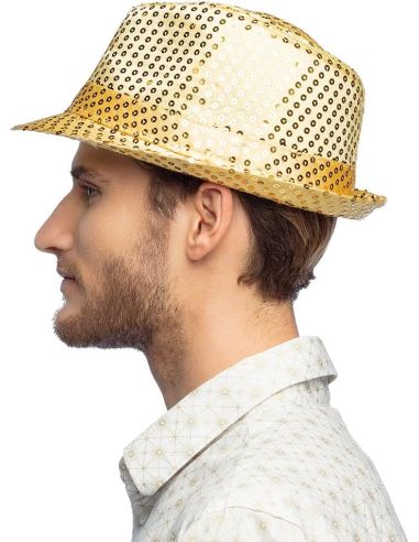 Chapeau brillant Tenue Disco