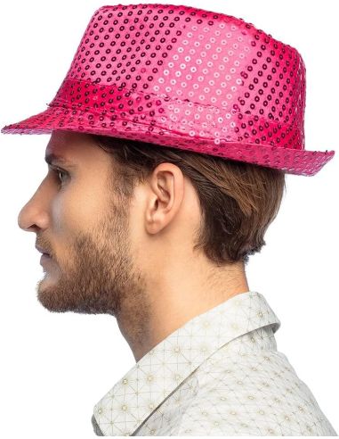 Chapeau brillant Tenue Disco