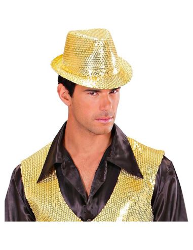 Chapeau brillant Tenue Disco