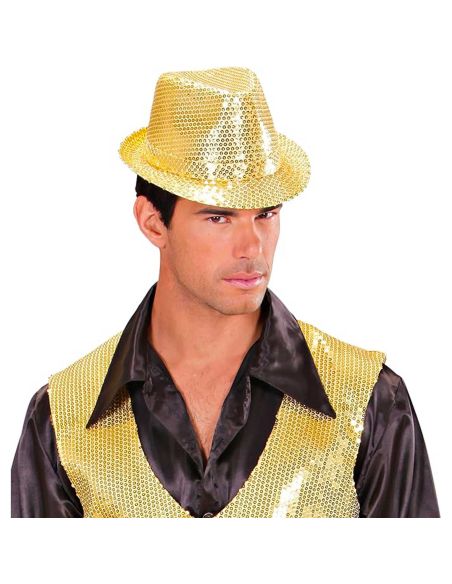 Chapeau brillant Tenue Disco
