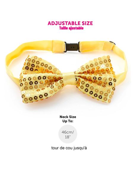 Noeud Papillon Brillant Tenue Disco