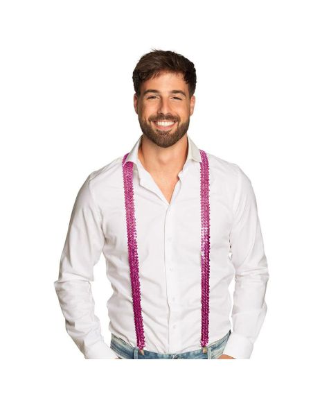 Bretelles brillantes Tenue Disco