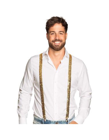Bretelles brillantes Tenue Disco