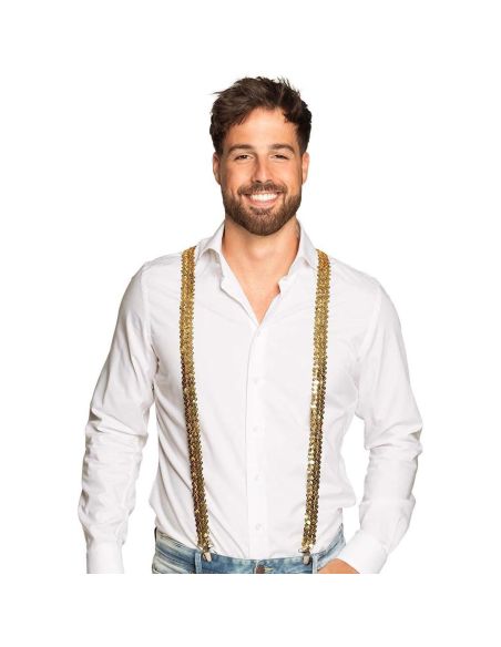 Bretelles brillantes Tenue Disco