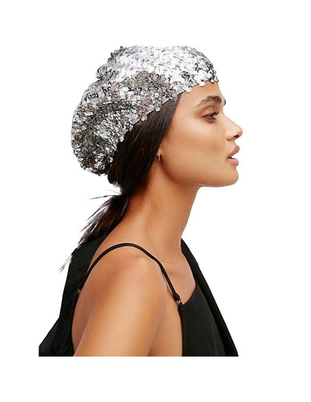 Bonnet à Paillettes Tenue Disco