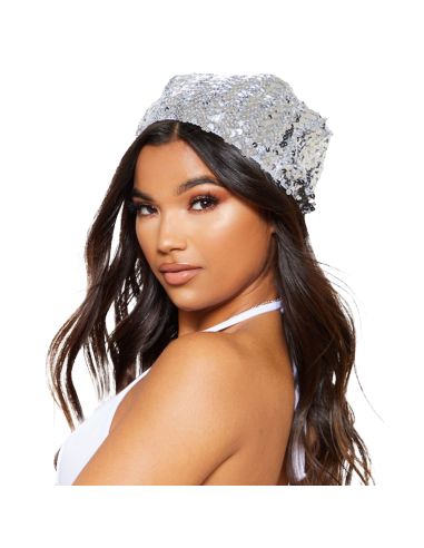 Bonnet à Paillettes Tenue Disco