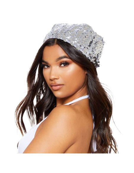 Bonnet à Paillettes Tenue Disco