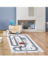 Tapis Illustré Circuit de Voitures - Dimensions : L.140 x l.70 x H.0,5 cm
