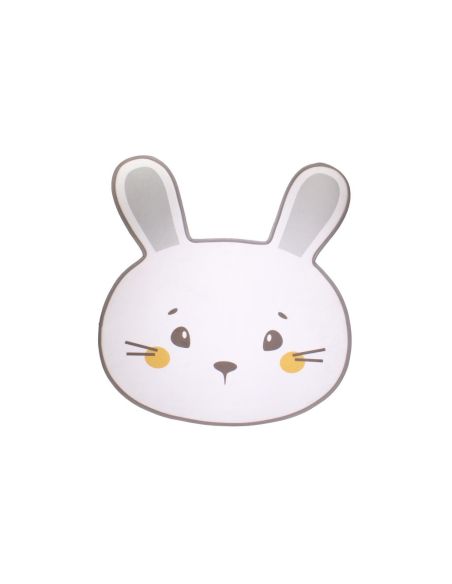 Tapis en Mousse pour Chambre Enfant Motif  "Lapin" - Dimensions : 80 x 75 cm