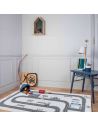 Tapis Illustré Circuit de Voitures - Dimensions : L.140 x l.70 x H.0,5 cm