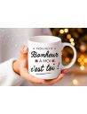 Mug "Mon Petit Bonheur à Moi c'est Toi" - Dimensions : 11,5 x 8 x 9,7 cm