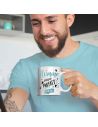 Mug "Homme Presque Parfait" - Dimensions : 11,5 x 8 x 9,7 cm