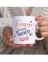 Mug "Femme Presque Parfaite" - Dimensions : 11,5 x 8 x 9,7 cm